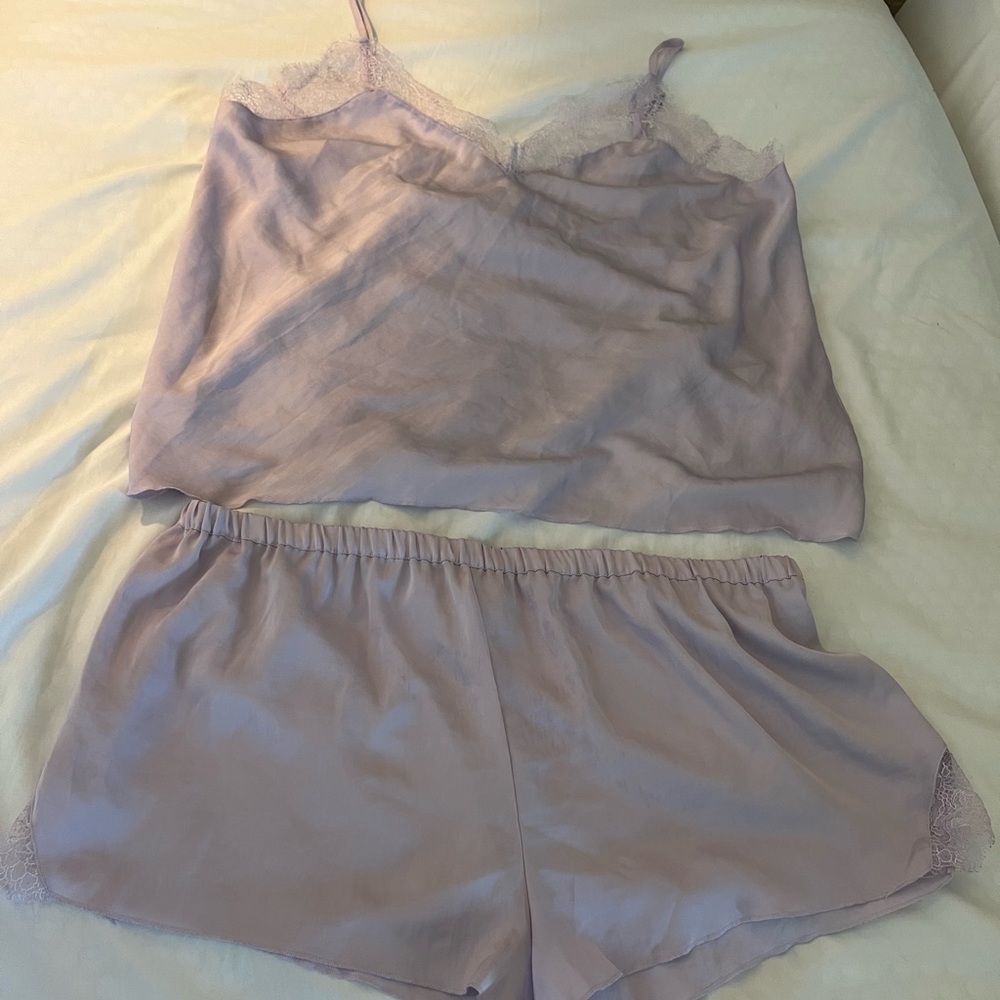 Victoria’s Secret Satin Cami Set